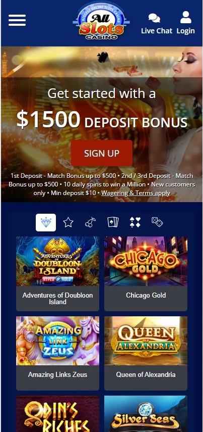 Review of All Slots Casino Canada- Login & Sign Up Bonus 217