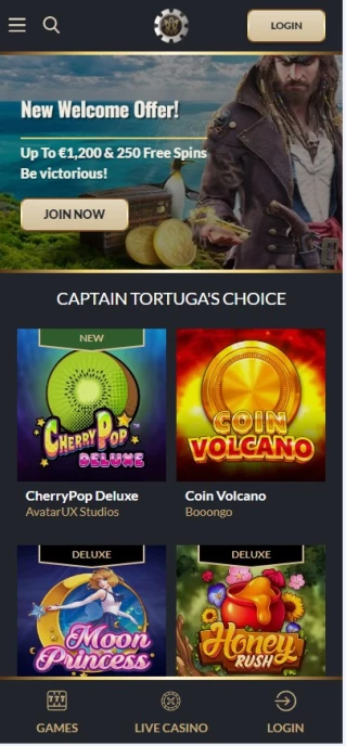 Review of Tortuga Casino Canada - Login & Sign Up Bonus 77